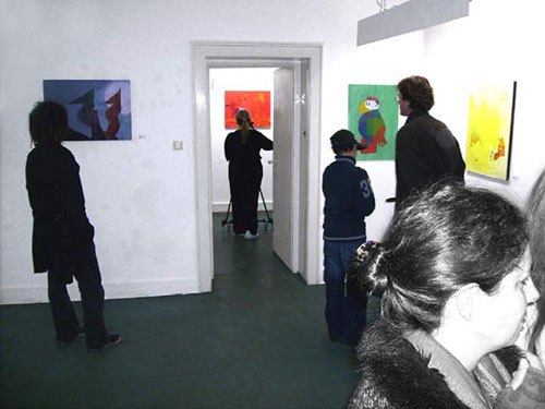 Vernissage der Ausstellung "Moderne Junge Kunst" 2006